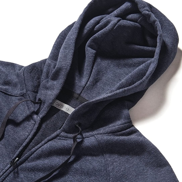 Outerknown Men's Its Not Ok Hoodie, X - Large, Indigo - Picture 3 of 5